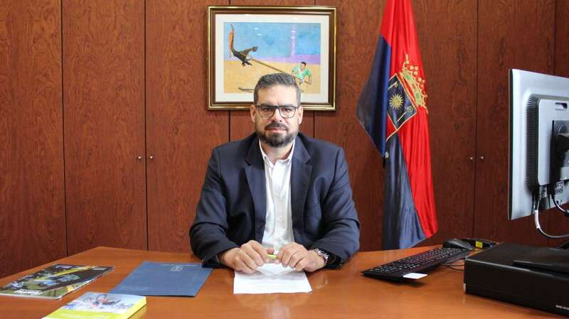 Diego Ojeda, concejal de Actividad Física y Deportes (Foto TA)